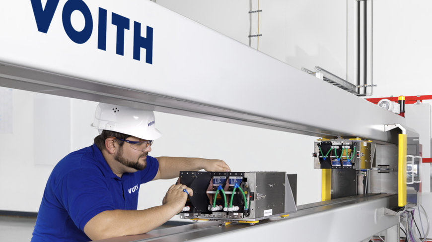 Voith Paper instala estructura para probar escáneres del siste-ma de control de calidad OnQuality en la planta de São Paulo